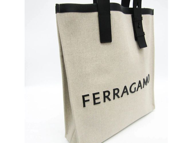 Borsa Tote Salvatore Ferragamo Logo GG-241297 - vista 5