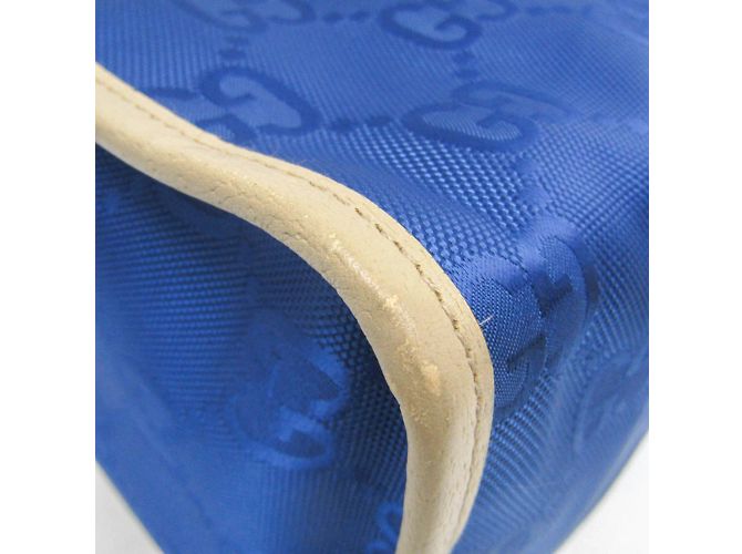 Borsa Gucci Off The Grid GG 630353 Blu Bianco sporco - vista 5