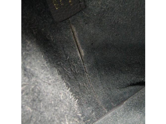 Borsa a spalla in pelle grigia Salvatore Ferragamo Marrone - vista 12