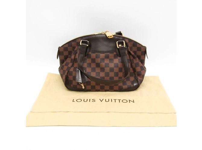 Borsa a Spalla Louis Vuitton Damier Verona PM N41117 Damier ebene - vista 2