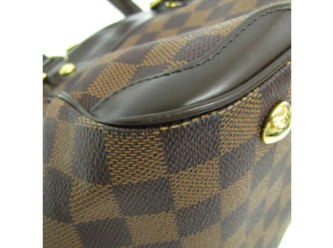 Borsa a Spalla Louis Vuitton Damier Verona PM N41117 Damier ebene - vista 5