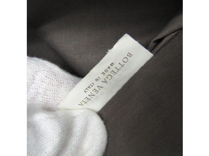Borsa in pelle Intrecciato di Bottega Veneta Marrone Crudo - vista 16
