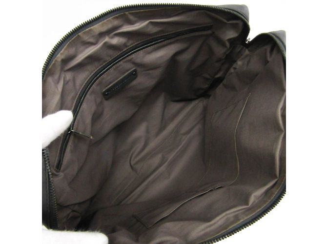 Borsa in pelle Intrecciato di Bottega Veneta Marrone Crudo - vista 3