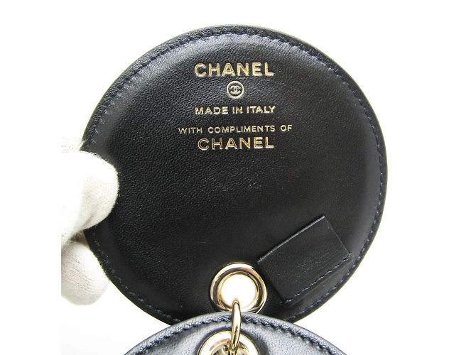 Chanel Matelassé Etichette per Nome da Donna Charm per Borse Nere Nero - vista 10