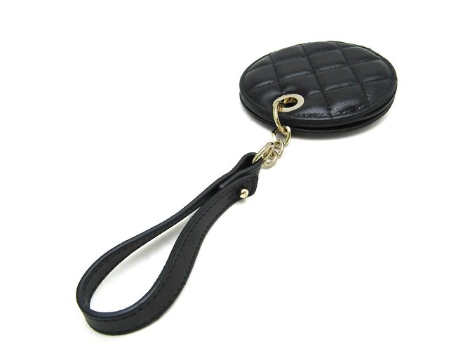 Chanel Matelassé Etichette per Nome da Donna Charm per Borse Nere Nero - vista 3