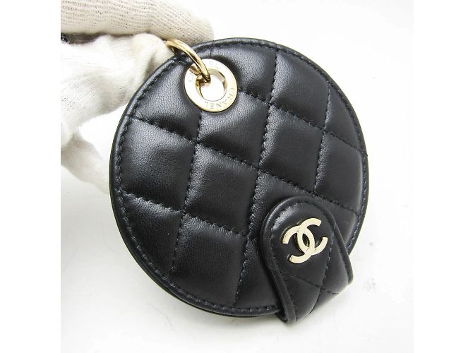 Chanel Matelassé Etichette per Nome da Donna Charm per Borse Nere Nero - vista 5