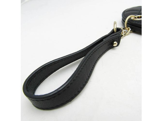 Chanel Matelassé Etichette per Nome da Donna Charm per Borse Nere Nero - vista 7