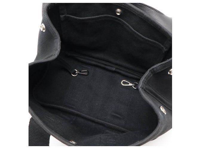 Hermès Borsa tote Hermes Valparaiso PM Nero - vista 6