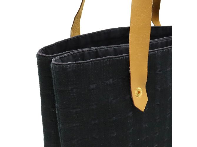 Hermès Borsa tote Cabas de Poche Hermes Ahmedabad Nero - vista 7