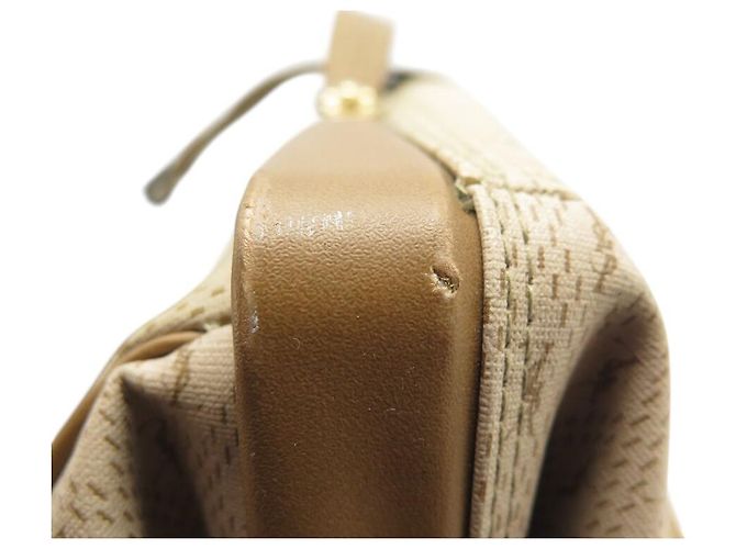 VINTAGE YVES SAINT LAURENT BEIGE MONOGRAMM CANVAS REISETASCHE - Ansicht 17