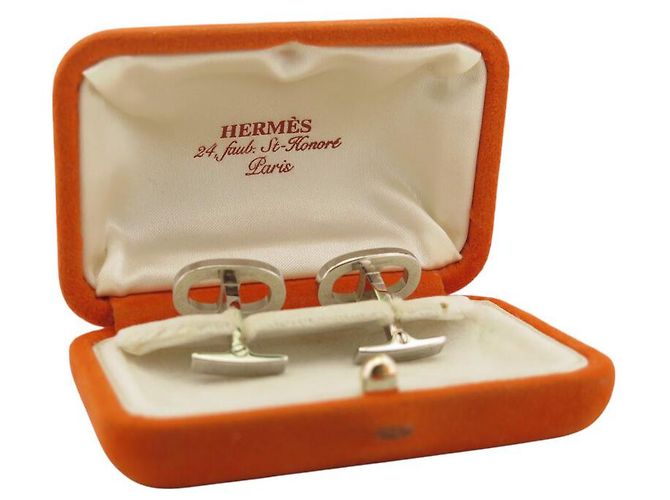 Hermès DOPPIETTI HERMES CATENA ANCORAGGIO IN EMAIL + SCATOLA IN EMAIL Argento - vista 13