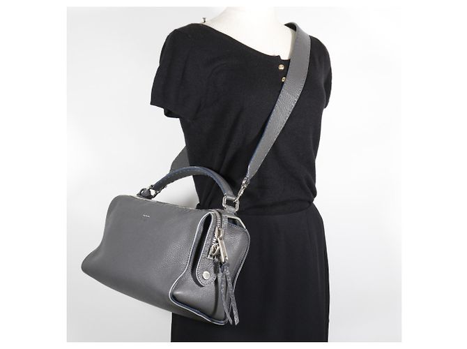 Borsa Fendi Celeria Ray Marrone - vista 15