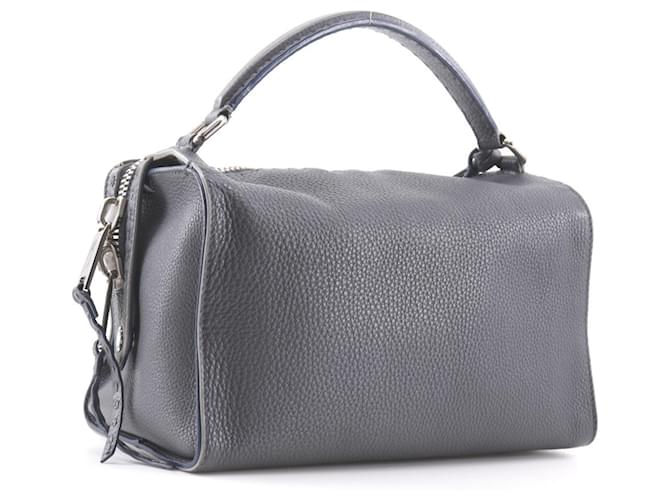 Borsa Fendi Celeria Ray Marrone - vista 3