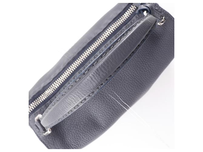 Borsa Fendi Celeria Ray Marrone - vista 5