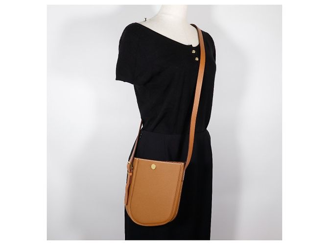 Borsa a Spalla Cavalier 21 Perspective di Hermès Marrone - vista 14