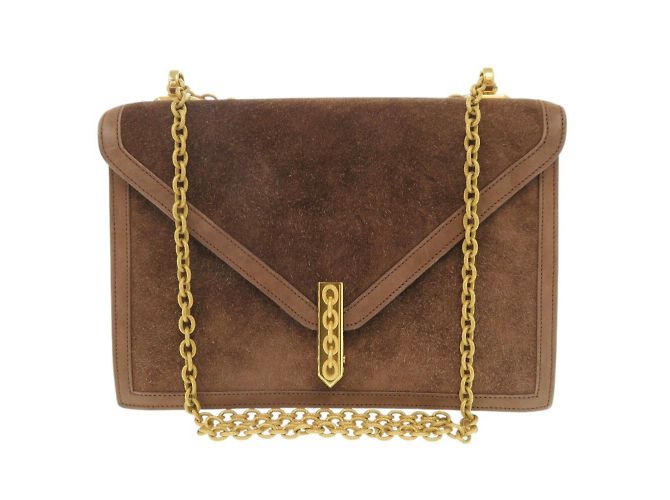 Hermès Borsa a Spalla Hermes Alcazar Dobris Brown Marrone - vista 2