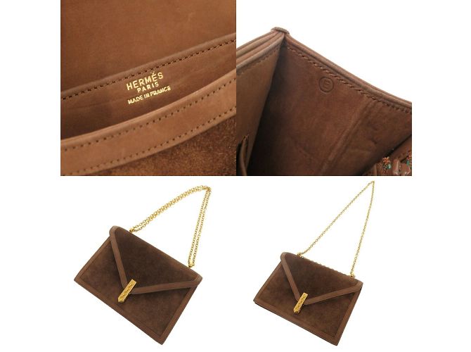 Hermès Borsa a Spalla Hermes Alcazar Dobris Brown Marrone - vista 8
