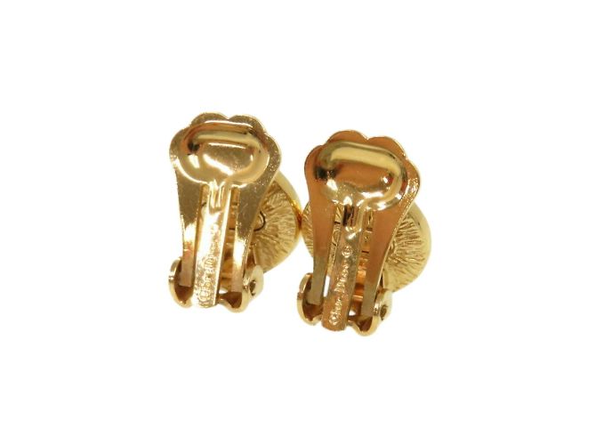 Orecchini a clip in oro Christian Dior D'oro - vista 3