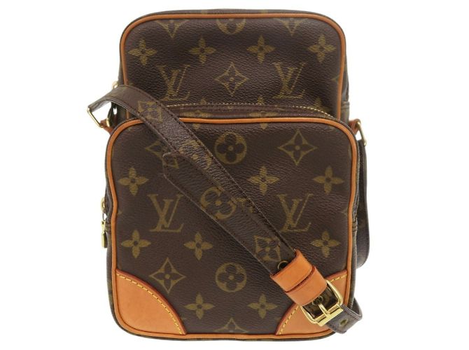Borsa a Spalla Monogram Amazon Louis Vuitton Marrone Monogramma - vista 2