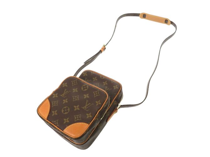 Borsa a Spalla Monogram Amazon Louis Vuitton Marrone Monogramma - vista 6