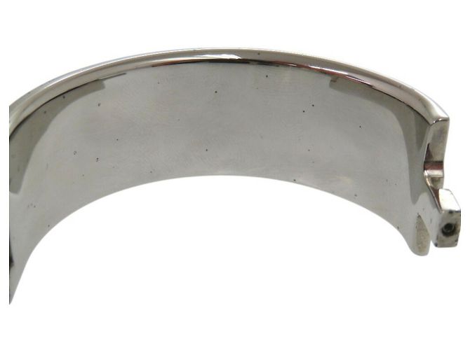 Hermès Bracciale Hermes Click Crack H GM Argento Giallo - vista 10
