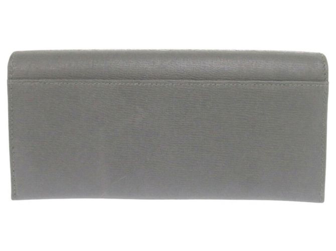 Gucci Interlocking G Leather Long Wallet Brown - view 3