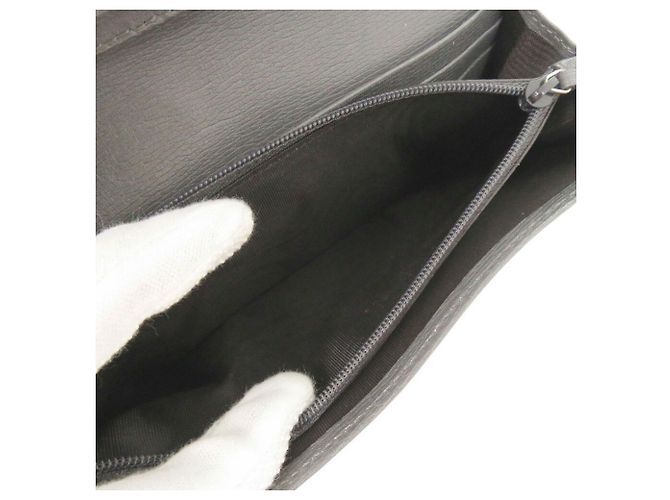 Gucci Interlocking G Leather Long Wallet Brown - view 7