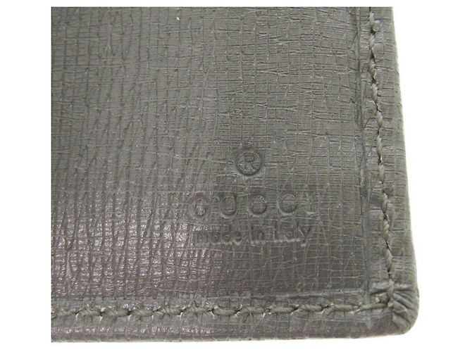 Gucci Interlocking G Leather Long Wallet Brown - view 8