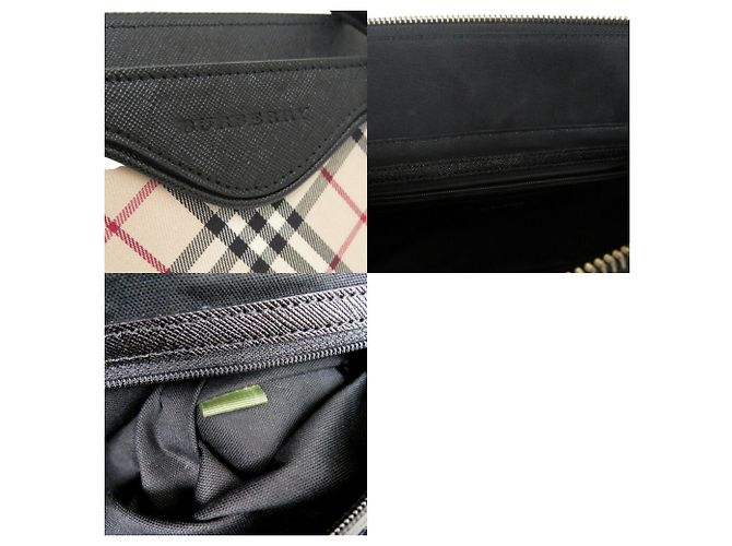 Borsa a mano Burberry Nova Check Multicolore - vista 10