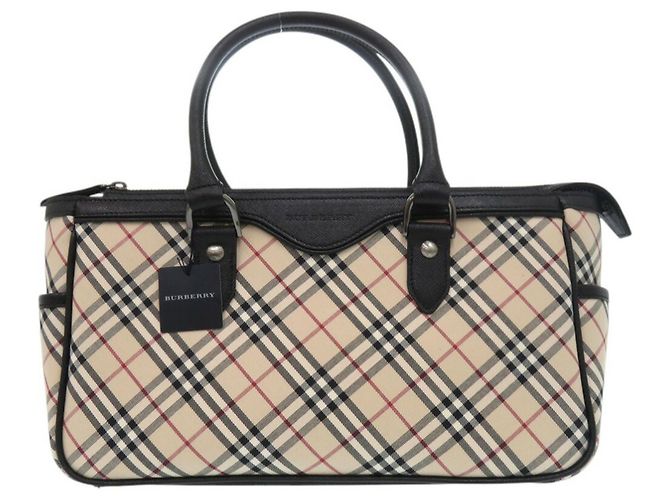 Borsa a mano Burberry Nova Check Multicolore - vista 2
