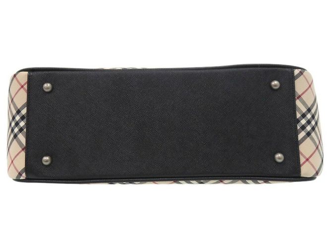Borsa a mano Burberry Nova Check Multicolore - vista 4