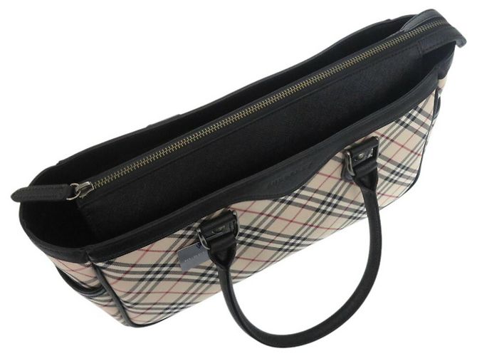Borsa a mano Burberry Nova Check Multicolore - vista 6