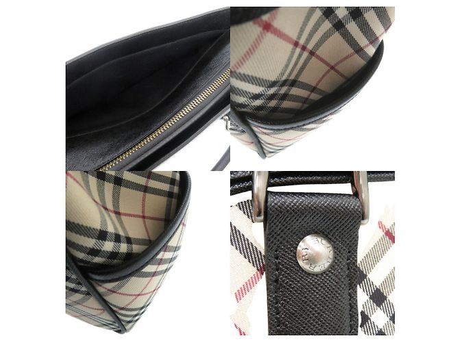 Borsa a mano Burberry Nova Check Multicolore - vista 8