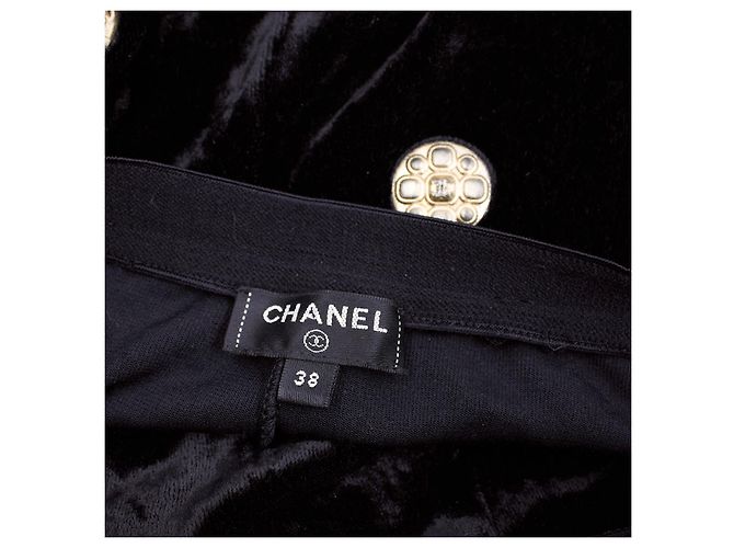 Chanel Pantalones, leggings Negro - vista 6
