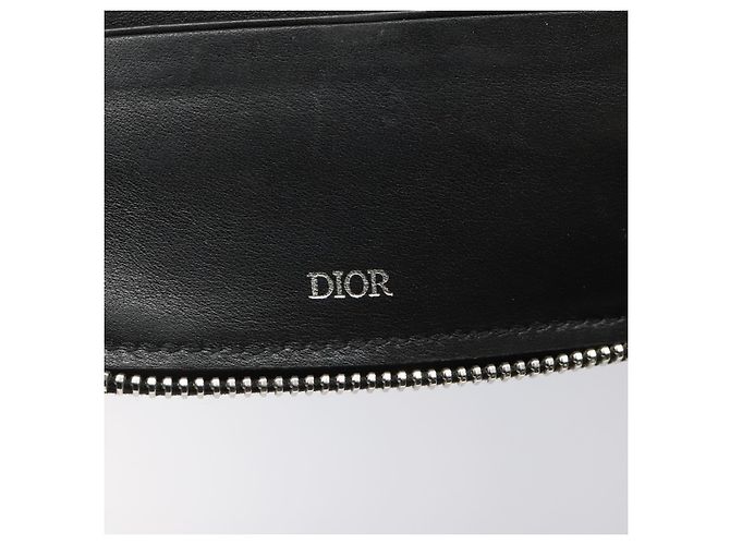 Christian Dior Trotter Canvas Geldbörse Navy Auth bs24695 Marineblau - Ansicht 17