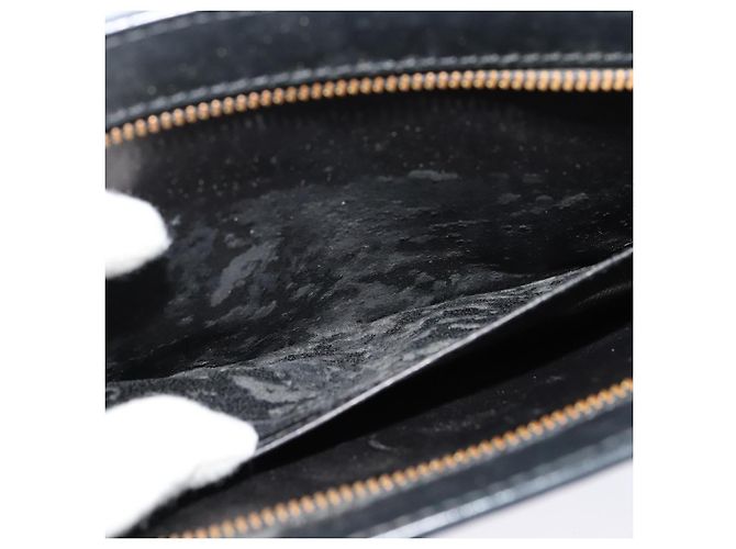 LOUIS VUITTON Epi Pochette Hombre Bolsa Clutch Negra M52522 LV Auth ep8688 Negro - vista 10