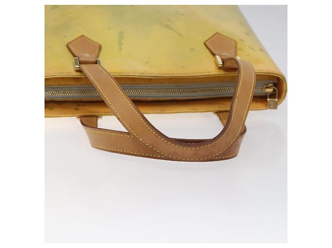 LOUIS VUITTON Monogram Vernis Houston Borsa a Mano Grigia M91053 LV Auth 118533 Grigio - vista 7