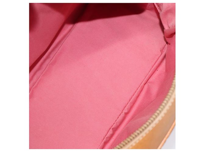 Céline Borsa a mano in tela Macadam Celine C in suede rosa e oro Auth BA1225 D'oro - vista 11