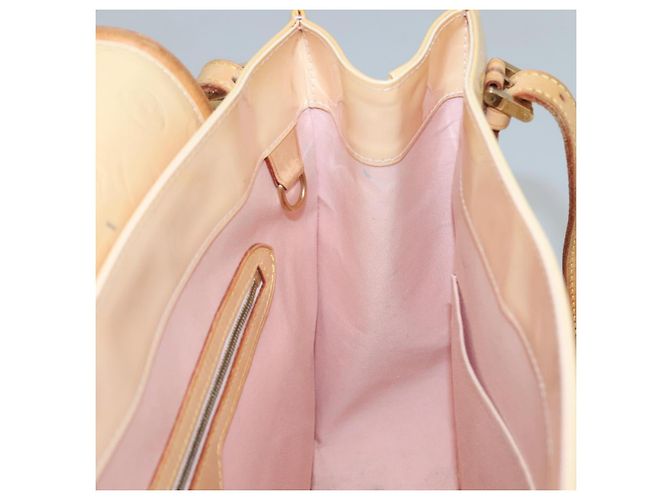 LOUIS VUITTON Vernis Biscayne Bay GM Bolsa Rosa Marshmallow M91284 LV Auth 118449 - vista 18