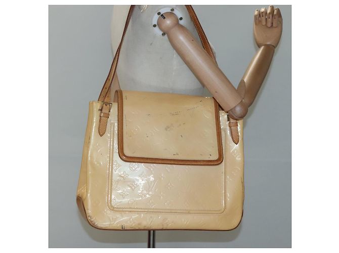 LOUIS VUITTON Vernis Biscayne Bay GM Bolsa Rosa Marshmallow M91284 LV Auth 118449 - vista 22