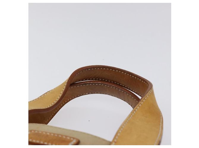 Autre Marque Borsa a mano in tela Burberrys Nova Check Blue Label marrone Auth ti2966 - vista 8