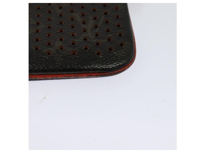 LOUIS VUITTON Monogram Perfo Pochette Cles Monedero Naranja M95222 Auth ac3778 - Ansicht 16