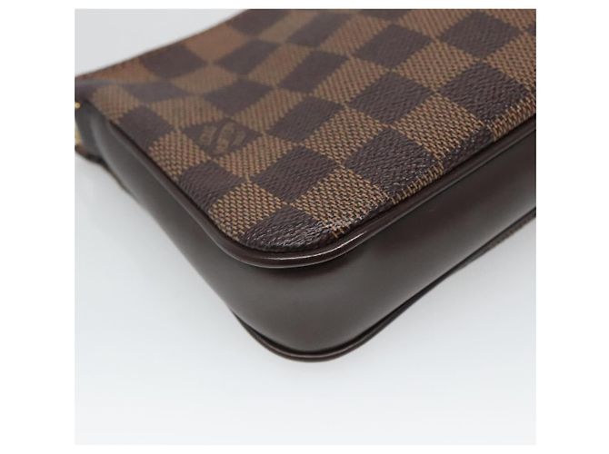 LOUIS VUITTON Damier Ebene Navona Accessory Pouch N51983 LV Auth 120423 - view 16