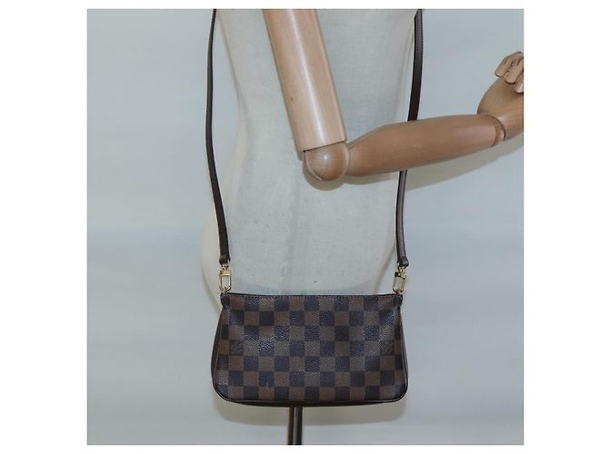 LOUIS VUITTON Damier Ebene Navona Accessory Pouch N51983 LV Auth 120423 - view 19