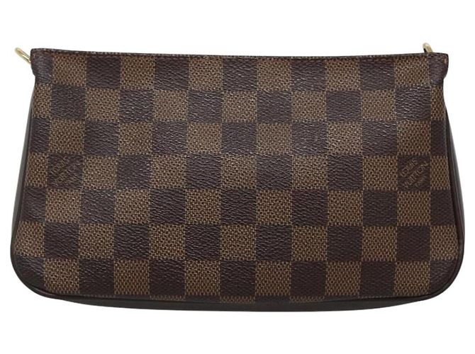 LOUIS VUITTON Damier Ebene Navona Accessory Pouch N51983 LV Auth 120423 - view 2
