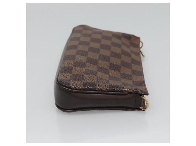 LOUIS VUITTON Damier Ebene Navona Accessory Pouch N51983 LV Auth 120423 - view 3