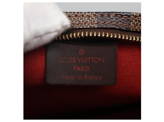 LOUIS VUITTON Damier Ebene Navona Accessory Pouch N51983 LV Auth 120423 - view 9