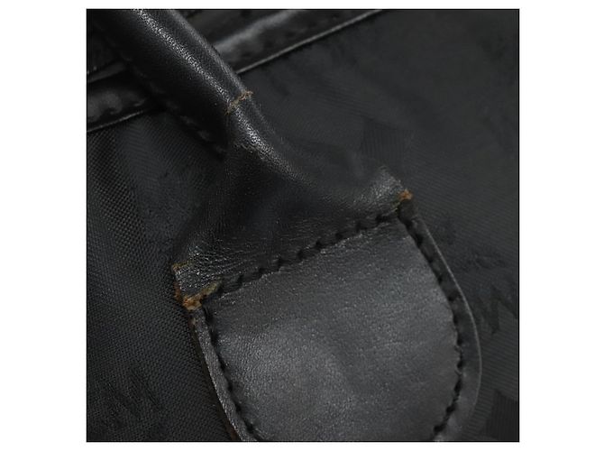 Borsa Tote MCM in nylon nera Auth bs24480 Nero - vista 10