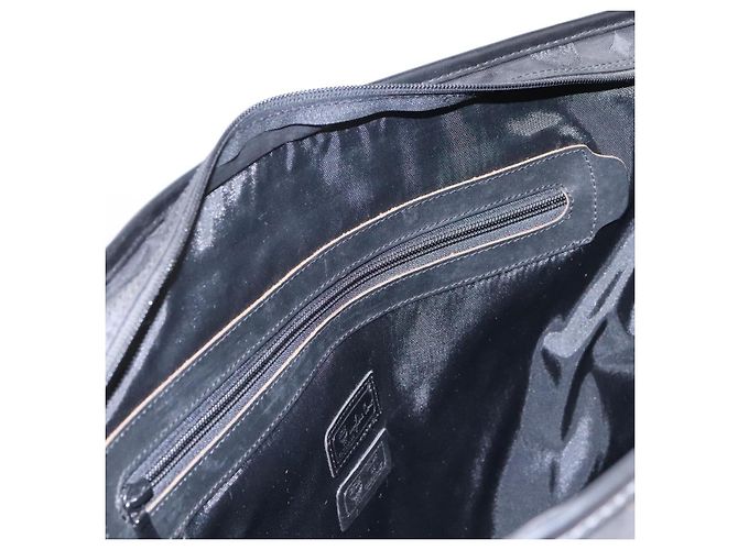 Borsa Tote MCM in nylon nera Auth bs24480 Nero - vista 21