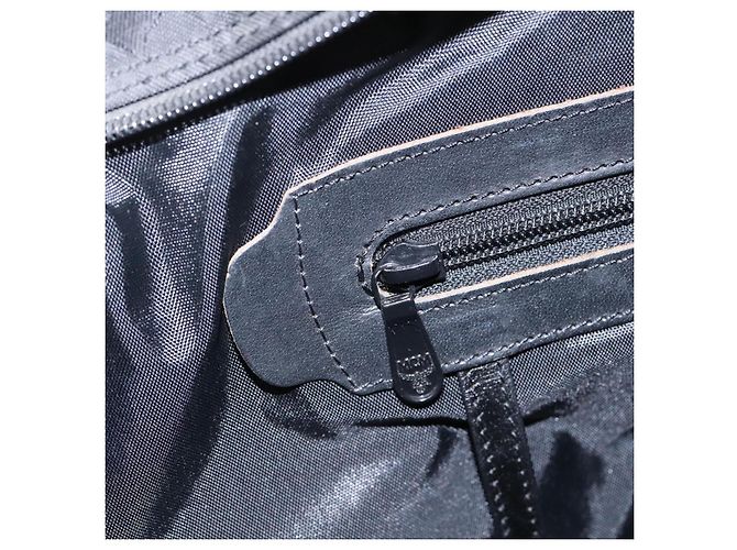 Borsa Tote MCM in nylon nera Auth bs24480 Nero - vista 22